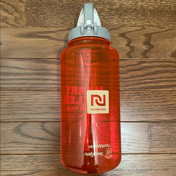 NWT Harry Styles x Reverb Nalgene #RockNRefill Sustainable Tour Water Bottle - Picture 2 of 3